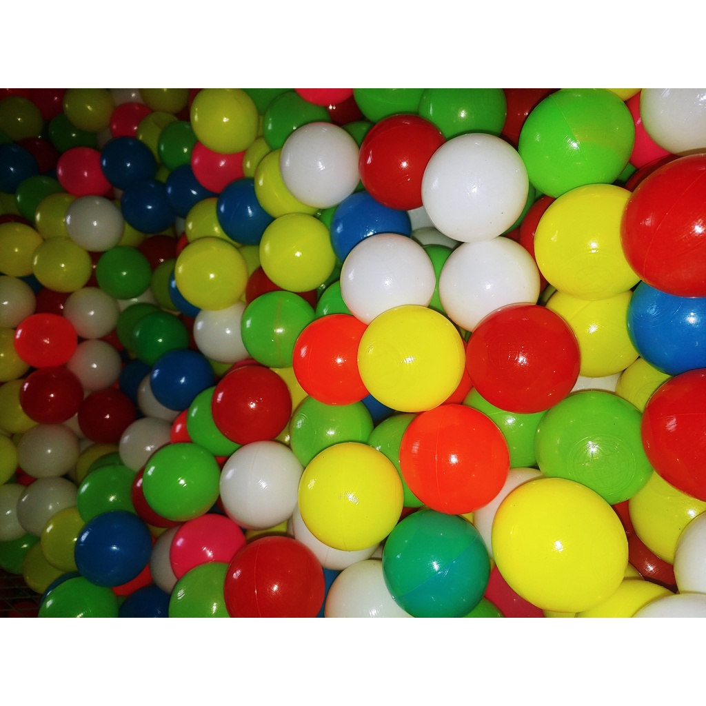 Bóng Nhựa Chùm 100 quả Việt Nam An Toàn Cho Bé Nhiều Màu pi 5,5cm