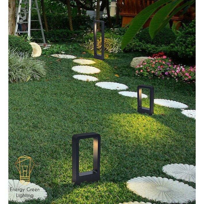 Đèn Trang Trí Sân Vườn Energy Green Lighting DSV-818 Chống Nước - Chiều Cao 40cm - Ánh Sáng Vàng - Sử Dụng Điện