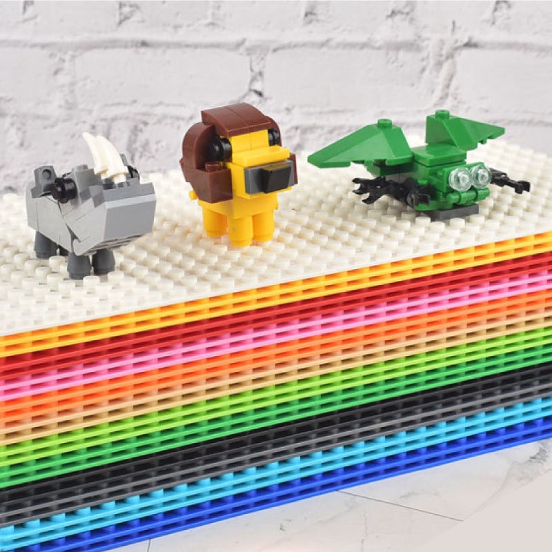 Đồ chơi giáo dục xếp hình lắp ráp động vật biển, động vật rừng mini cho bé chất liệu an toàn