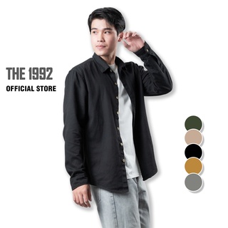 Áo sơ mi kaki nam dài tay THE 1992 Form Regular Fit