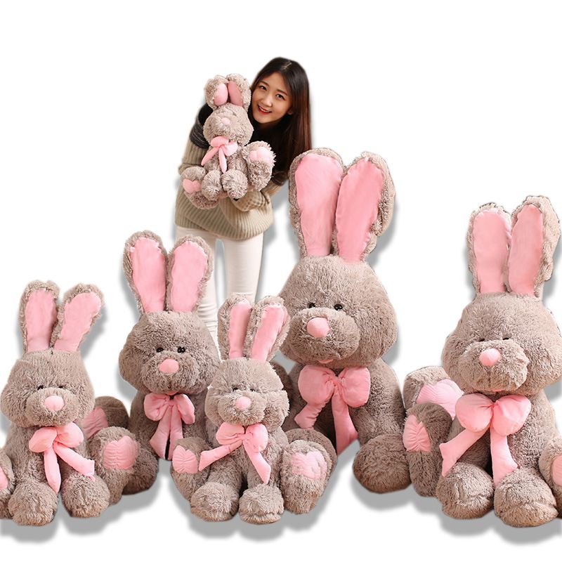 Đồ chơi nhồi bông Hình Con Thỏ Đáng Yêu 45 / 70cm