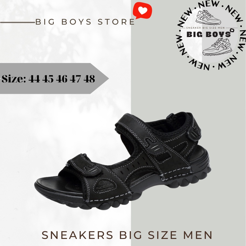 Giày Quai Hậu Nam Olist Big Size - Dép Quai Hậu Sandal Nam Size Lớn Ngoại Cỡ 45 46 47 48