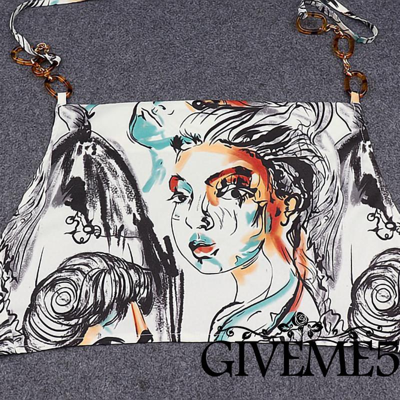 Áo hai dây Nữ Cộc Tay Hở Lưng In Hình Thời Trang