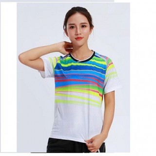 Áo cầu lông nữ Lining 6028 (đen- trắng)