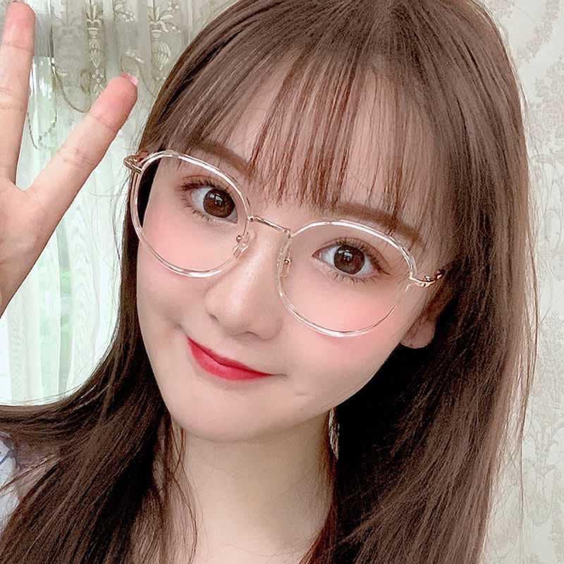 Kính Mắt Hót Girl gọng kim loại chống ánh sáng xanh thời trang dành cho nữ