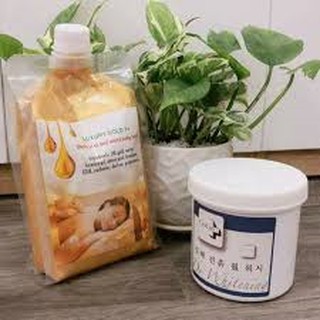 Bộ Tắm Trắng Bùn Khoáng GOGO + Tinh Chất Vàng LUXURY