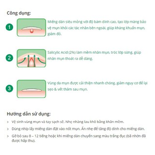 Miếng Dán Mụn Acnes Giúp Giảm Mụn 24 PCS
