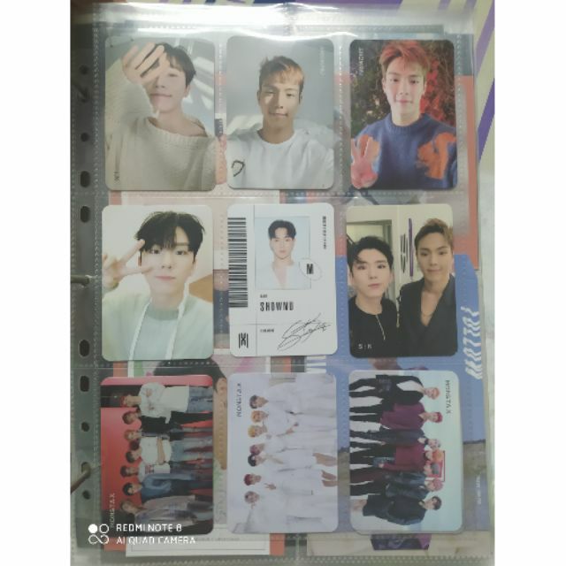 Thẻ Card nhóm Monsta X