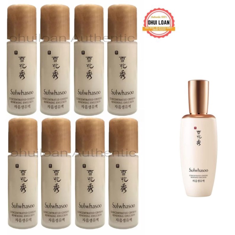 Sửa dưỡng nhân sâm trẻ hóa làn da chống nhăn da ginseng emulsion 5ml