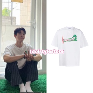 (Quà tặng kèm card IKON) áo phông airplane của B.I iKON