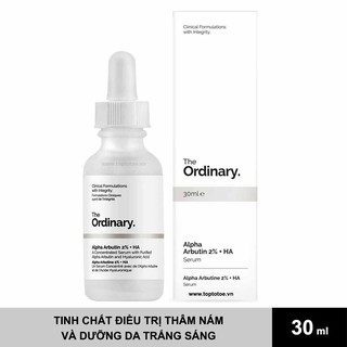 (CÓ BILL) Tinh chất Serum The Ordinary Alpha Arbutin 2% + HA