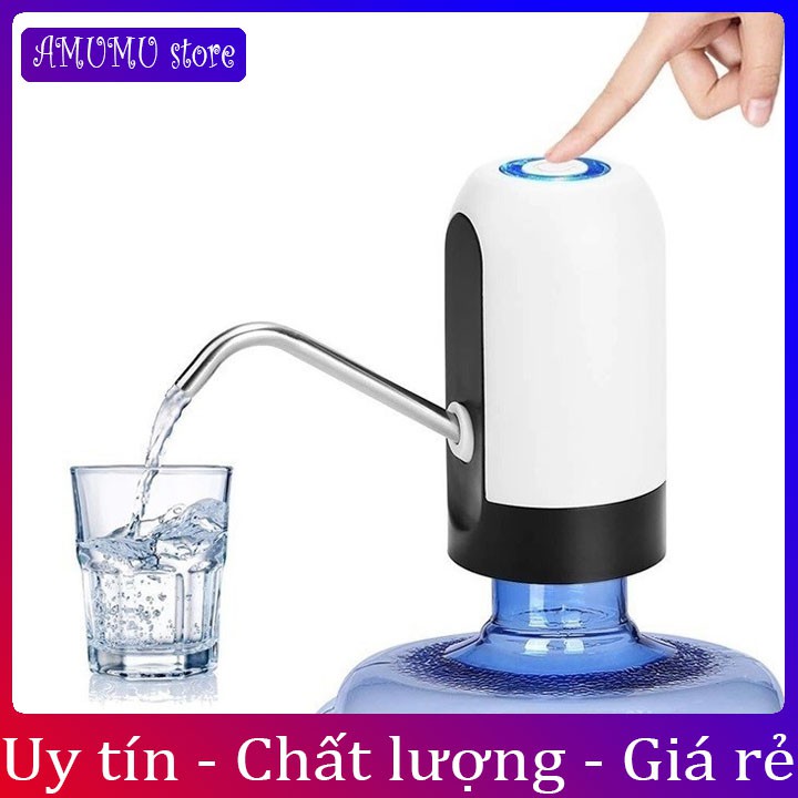 (LOẠI 1 giá cực sốc)MÁY HÚT NƯỚC BÌNH TỰ ĐỘNG HÚT XĂNG THÔNG MINH Sạc pin 1 lần dùng cả tuần