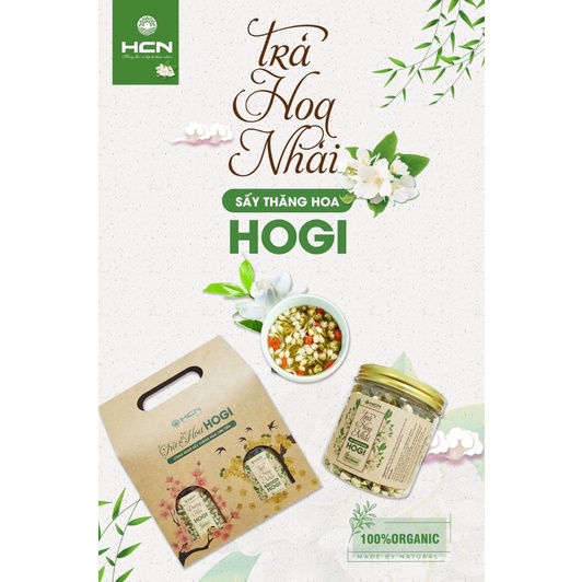 Trà hoa Hogi công nghệ sấy thăng hoa tiên tiến