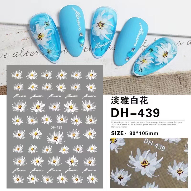 STICKER NAIL TRANG TRÍ MÓNG TAY MÃ MỚI DH439