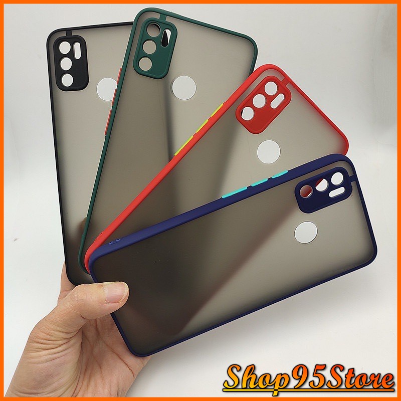 Ốp lưng cao su non Tecno Pova 3 lưng nhám chống vân tay