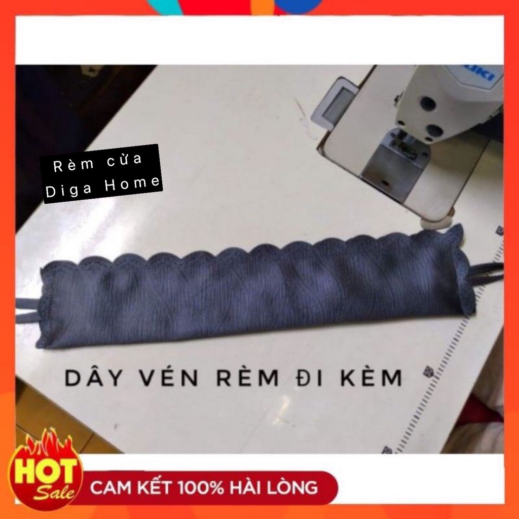 [Mã LIFE20KALL giảm 10% đơn 50K] Rèm Cửa Chống Nắng Cao Cấp  FREE SHIP  Màu Xám Đậm  Nhiều Kích Thước-DIGA HOME