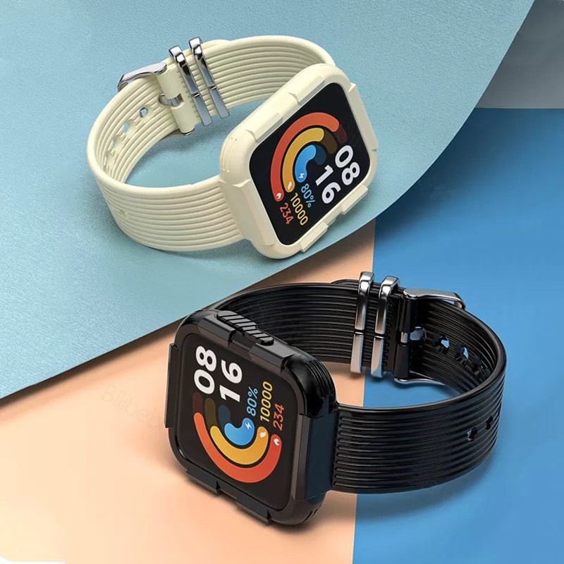 Dây Đeo Trong Suốt Thay Thế Cho Đồng Hồ Thông Minh Xiaomi Mi Watch Lite Redmi Watch 2 / Xiaomi POCO