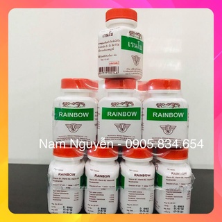 RAINBOW - 1 HỦ/100VIÊN - THUỐC NUÔI GÀ ĐÁ