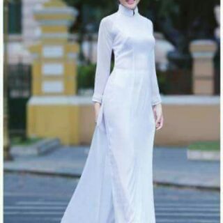 Bộ áo dài trơn