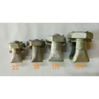 COMBO 5 ỐC SIẾT CÁP MẠ KẼM 22 ~ 38 ~ 1/0 ~ 2/0