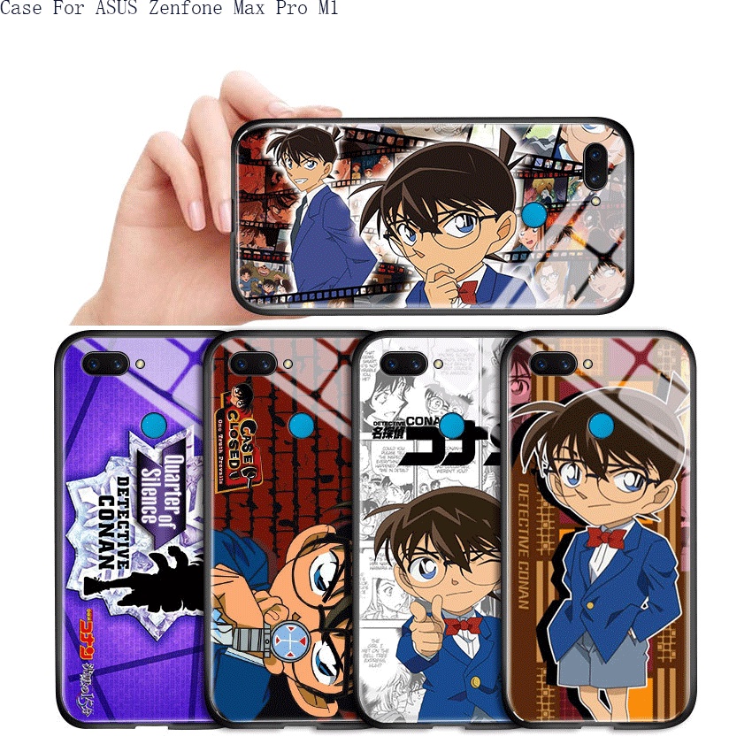 ASUS Zenfone Max Pro M1 M2 ZB601KL ZB602KL ZB631KL ZB633KL Cho Ốp lưng điện thoại In Hình Hard Casing Detective Conan