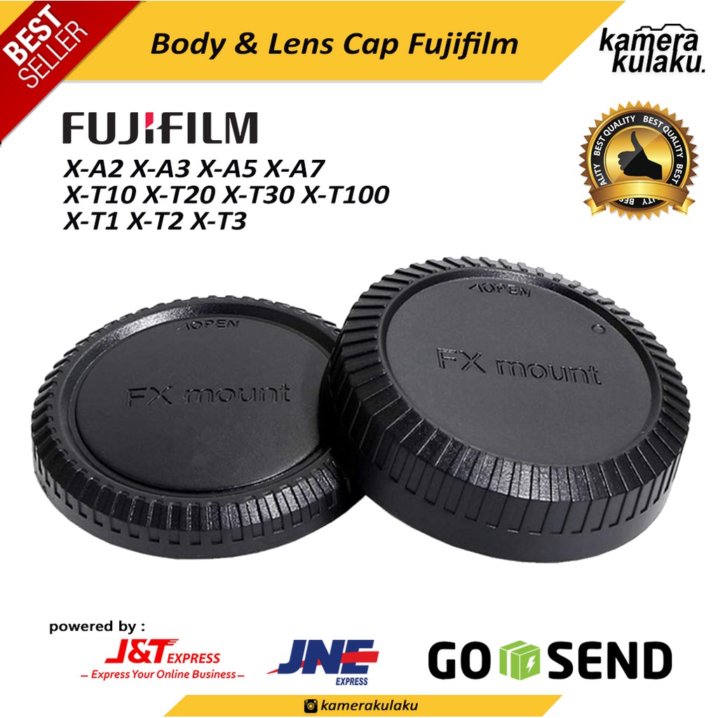 Nắp Đậy Ống Kính Máy Ảnh Fujifilm X-A2 X-A3 X-A10 X-A20 X-T10 X-T20 Fujinon Fx