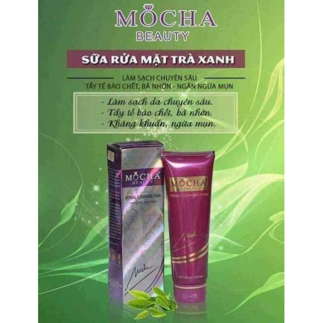 [HÀNG CHÍNH HÃNG] Sữa rửa mặt trà xanh Mocha chính hãng _mevabe_loved