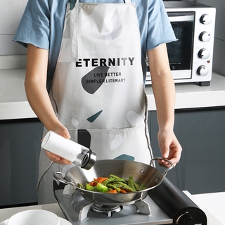 Tạp dề nấu ăn BANFANG họa tiết hình học chống nước chống dầu cho nhà bếp gia đình