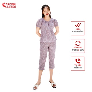 Đồ Bộ Nữ Lửng Chất Lụa Tơ Dày Đẹp Co Giãn Thiết Kế Đơn Giản Trẻ Trung Tôn Dáng Hàng Cao Cấp 𝐂𝐀𝐑𝐃𝐈𝐍𝐀 𝑺𝒂̀𝒊 𝑮𝒐̀𝒏 Mã 1CF8