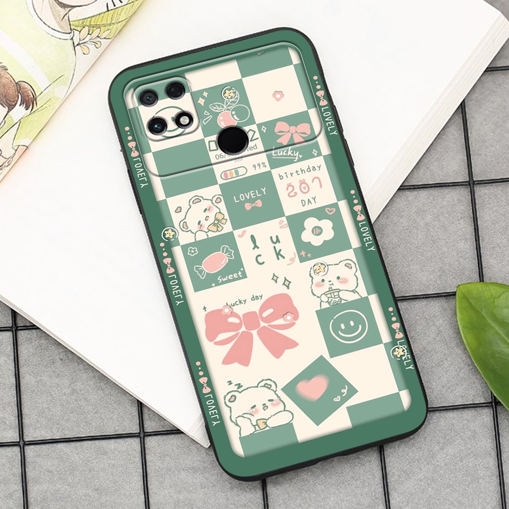 Ốp lưng Xiaomi REDMI 10C / POCO C40 -BẢO VỆ CAMERA in hình cao cấp mẫu kẻ caro,mikenbe@r siêu hot