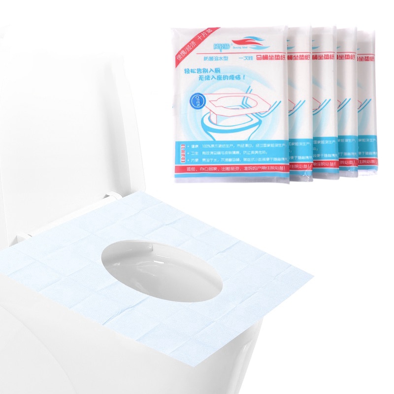 30 Giấy Lót Bồn Cầu Dùng Một Lần An Toàn Cho Sức Khỏe: 30 Miếng