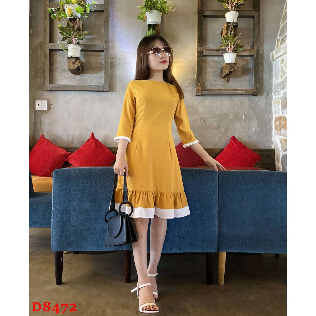 Đầm đuôi cá bèo thiết kế cao cấp ZOMI D8472 | BigBuy360 - bigbuy360.vn