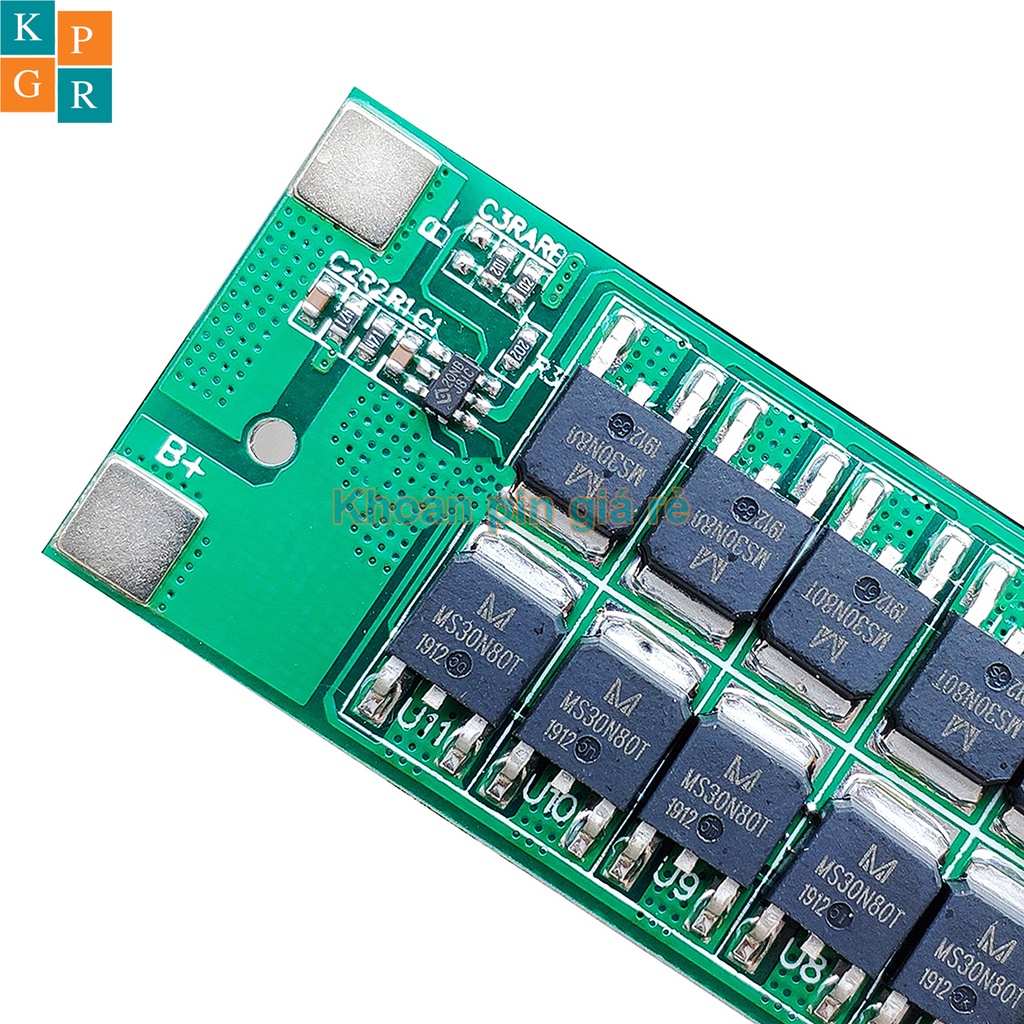 KPGR Mạch 2S 7.4V 25A BW bảo vệ pin Li-ion 3.7V
