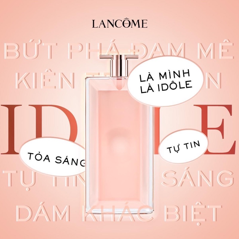 1 lọ nước hoa thơm mới sang trọng lưu giữ hương lâu Lancôme 1,5ml