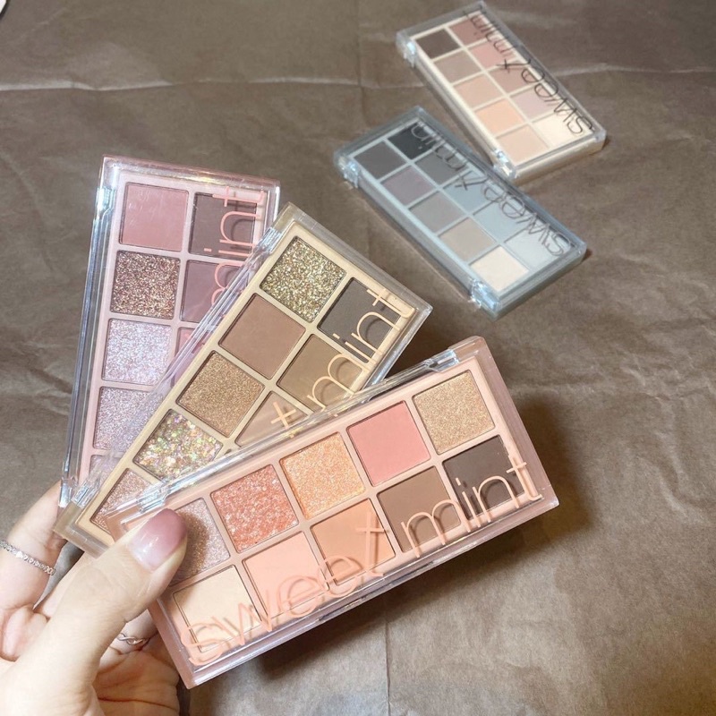 Bảng mắt nhũ lì 10 màu Sweet Mint