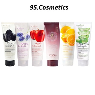Tẩy da chết làm trắng da arrahan đủ vị hoa quả 180ml