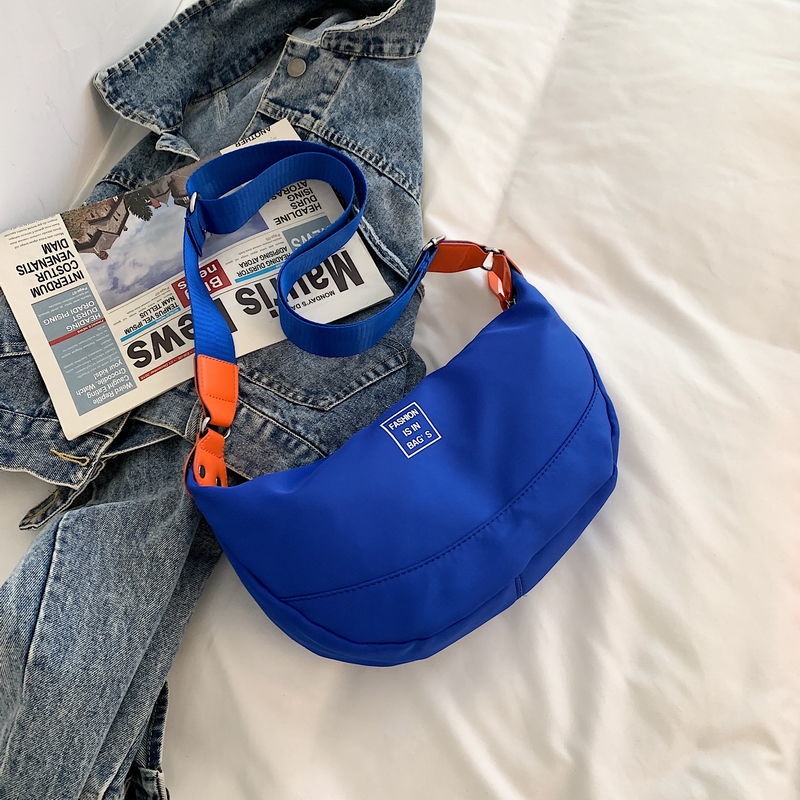 Túi Đeo Vai 5 Sợi nylon Sức Chứa Lớn Trọng Lượng Nhẹ Chống Thấm Nước Phong Cách Hong Kong Thanh Lịch Cho Học Sinh