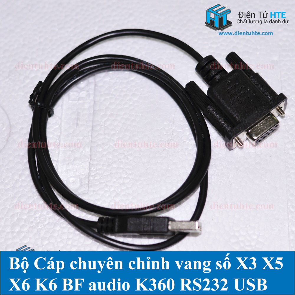 Bộ Cáp chuyên chỉnh vang số X3 X5 X6 K6 BF audio K360 RS232 USB Có bảo hành