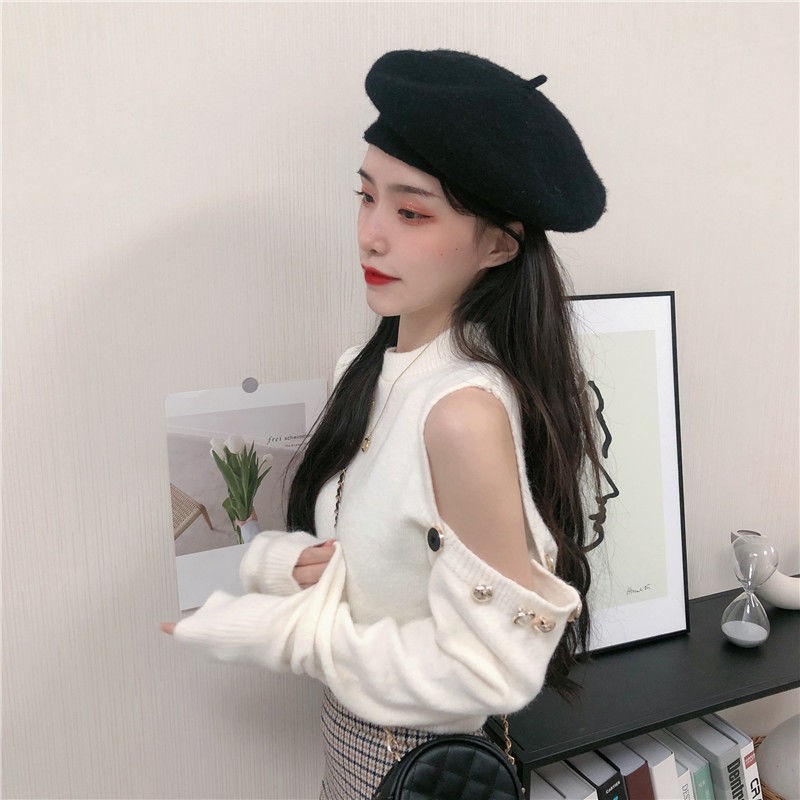 Áo Sweater Trễ Vai Thiết Kế Quyến Rũ Cho Nữ | BigBuy360 - bigbuy360.vn