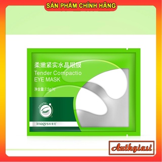 Miếng mặt nạ đắp mắt Images Tender Compaction Mask Xanh lá cây