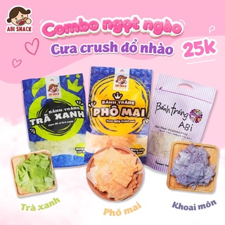 [ABI SNACK] COMBO FULL BÁNH TRÁNG ABI 15 LOẠI
