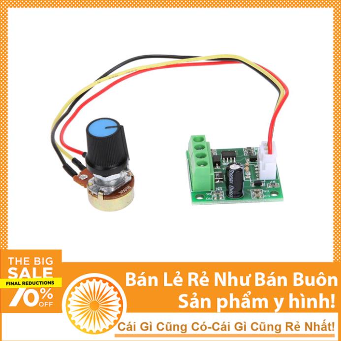 Module Điều Khiển Tốc Độ Động Cơ DC PWM 1.8V 3V 5V 6V 12V 2A