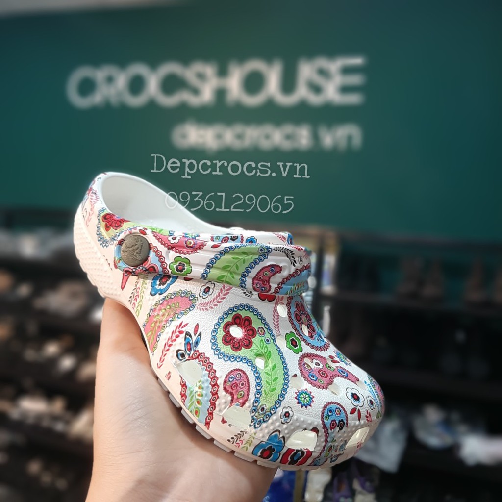 Dép sục crocs trẻ em chính hãng classic size 21 - 39, dép crocs cho bé trai bé gái tặng kèm jibbitz sticker - crocshouse