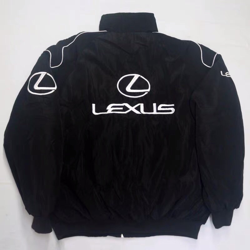 Áo khoác gió bomber Varsity Jacket thêu chữ Lexus đua xe F1 thể thao unisex siêu chất ❤️