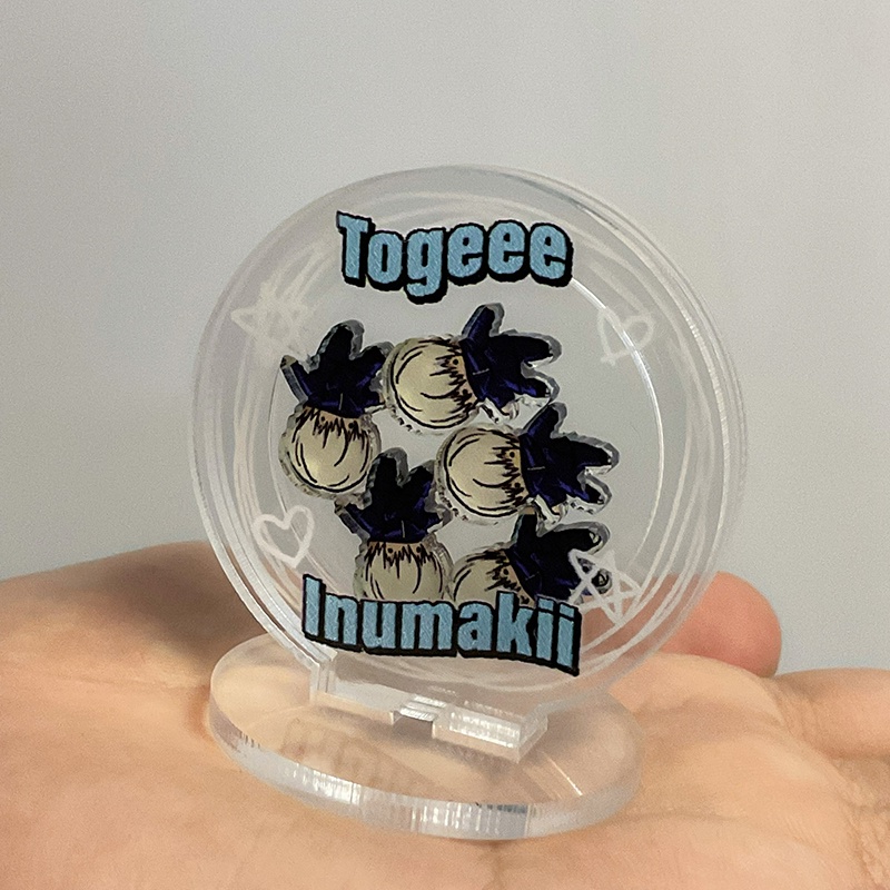 Mô hình đứng Standee Jujutsu Kaisen cầu tuyết anime Wrightz cao 5 cm trang trí góc học tập bàn làm việc