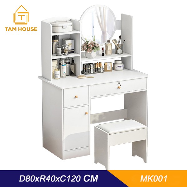 Bàn trang điểm Tâm House thiết kế độc đáo - MK01-Vàng | BigBuy360 - bigbuy360.vn