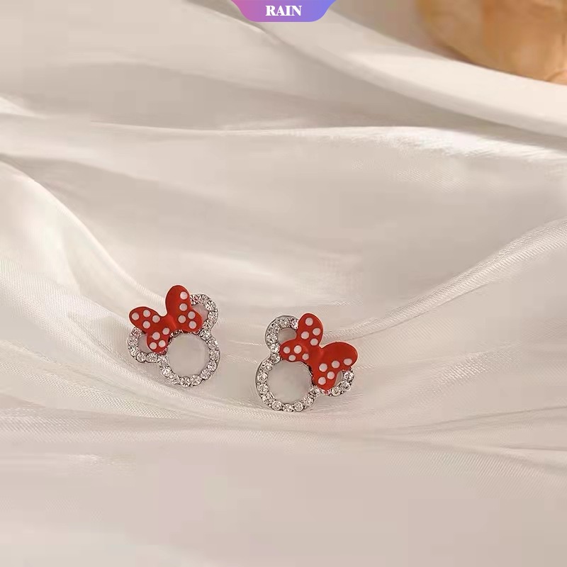 Bông Tai Hình Chuột Mickey Mini Dễ Thương Cho Bé Gái