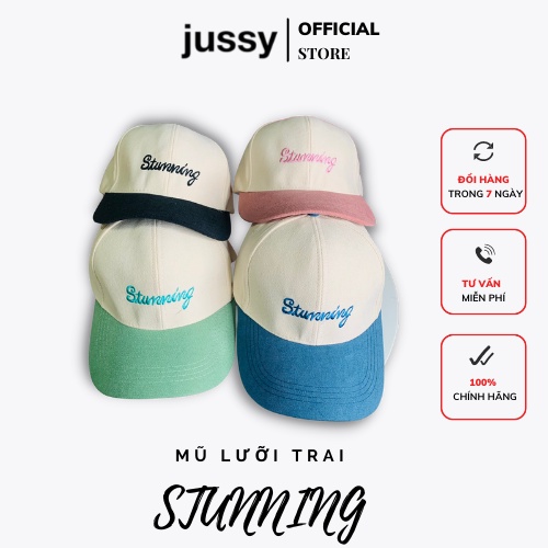 Mũ Lưỡi Trai DUNK Nón Kết Nam Nữ Thời Trang Jussy Phối Két Nón 2 Màu Cá Tính Chất Vải Kaki Dày Nhiều Màu Hot Trend
