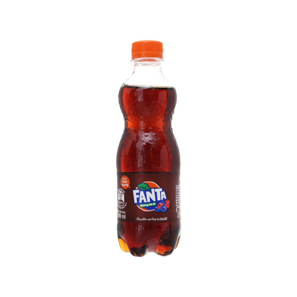 6 chai nước ngọt Fanta hương xá xị 390ml