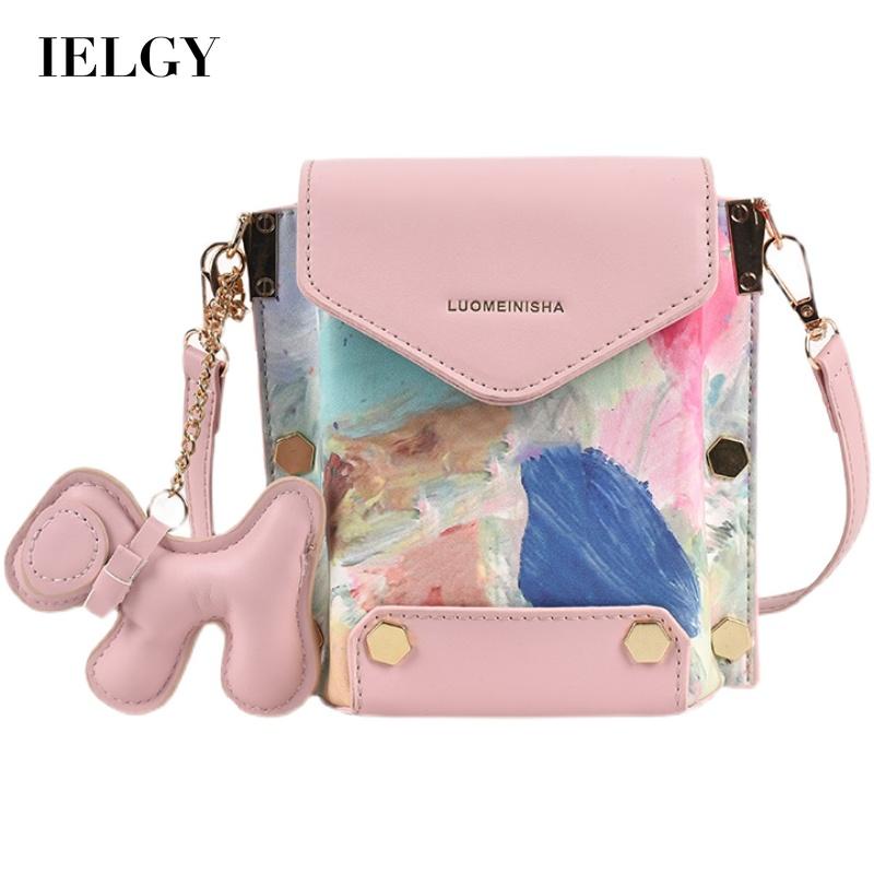 IELGY Túi Đeo Vai Hình Vuông Cỡ Nhỏ Thời Trang Cho Nữ